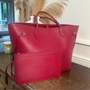 Louis Vuitton Neverfull Matching set 💖